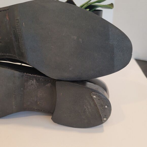 Johnston and Murphy Mens Black Dress Shoe Lace Up Leather Size 13 D/B - Picture 8 of 16